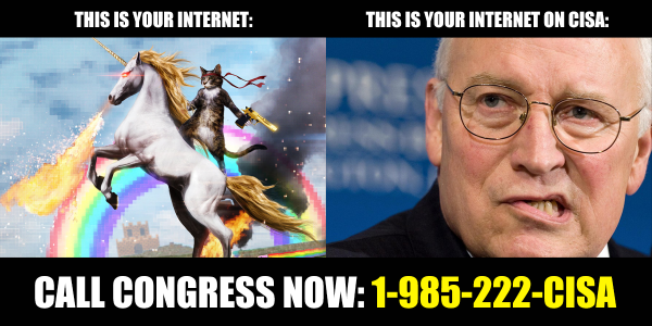 RT @YourAnonNews: 24 hours to #StopCISA. Call Cong…