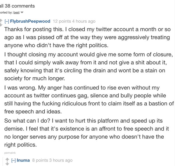 RT @Spacekatgal: Gamergate on Twitter’s stronger a…