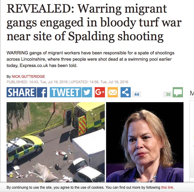 RT @markthomasinfo: Spalding tragedy. The Daily Ex…