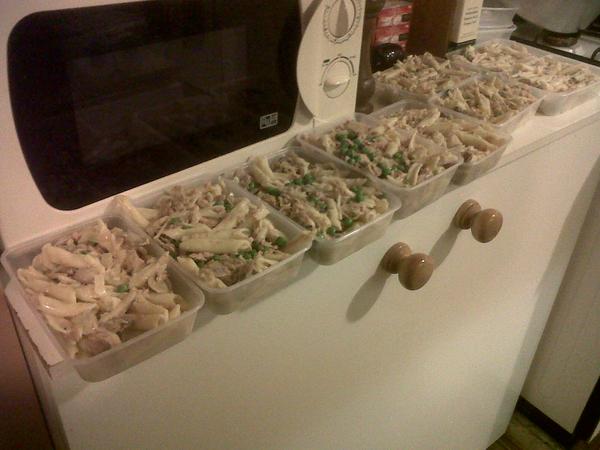 It’s 1am. I managed to scrounge up enough containe…