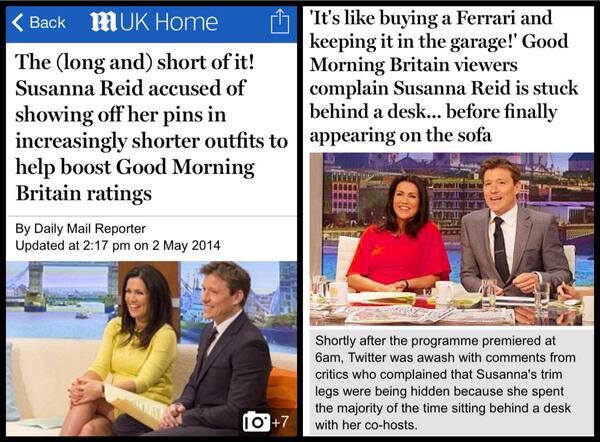 RT @DMReporter: TV: We complain that Susanna Reid…