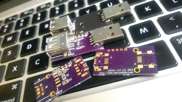 RT @USBCondom: The smaller version is here! Protec…