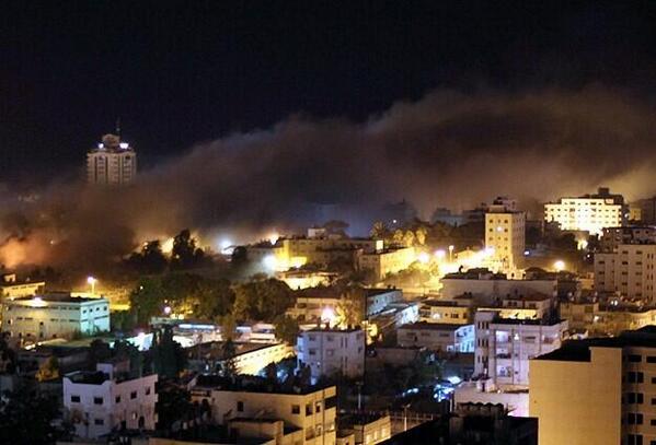RT @Shahidmasooddr: Severe bombing of Gaza by Isra…