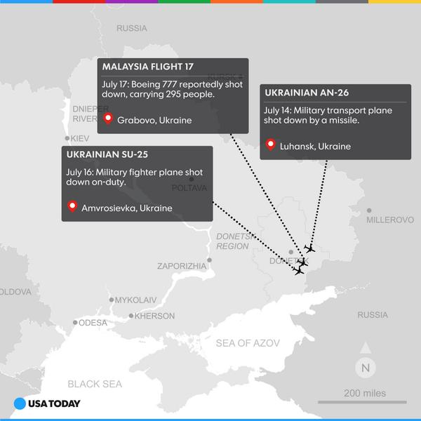 RT @GillesKLEIN: MH17 crash 3rd plane to go down i…