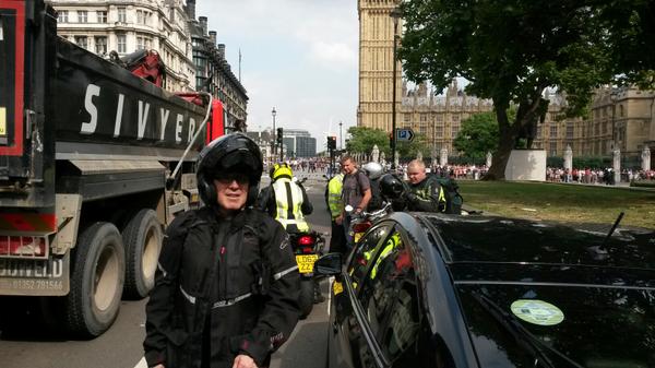 RT @RufusHound: They’ve made us park our bikes and…