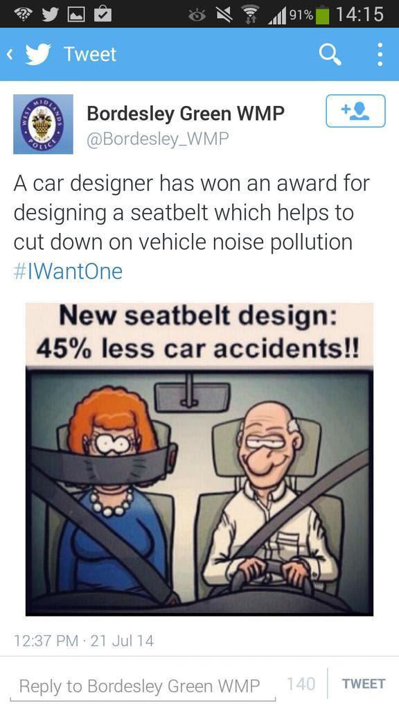 RT @julesmattsson: You so funny, @Bordesley_WMP. O…