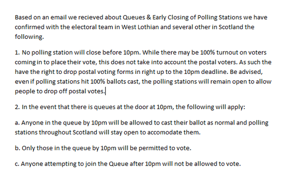 RT @ReferendumLive: RE: queues at polling stations…