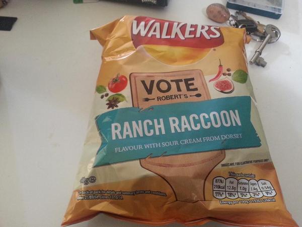 RT @skipai: Hmm. Okay now to see how ranch raccoon…