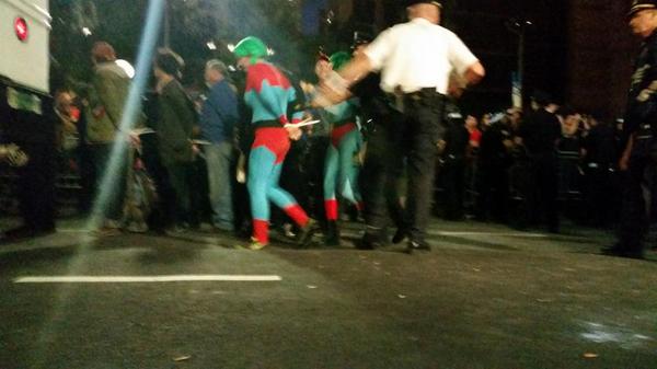 RT @YourAnonNews: #NYPD has just arrested 2 women…