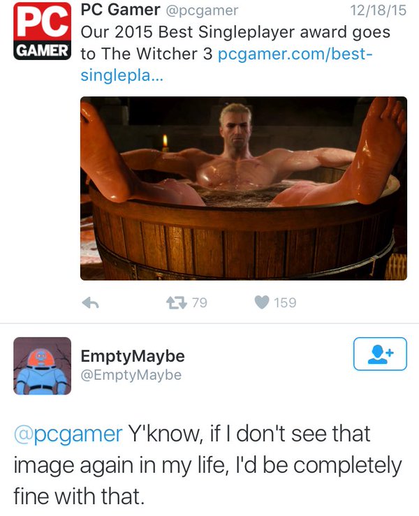 RT @SpiffSinister: PC Gamer repeatedly using the ‘…