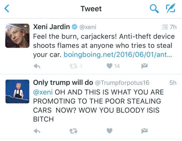 RT @xeni: Being a #lady who works online is 100% f…