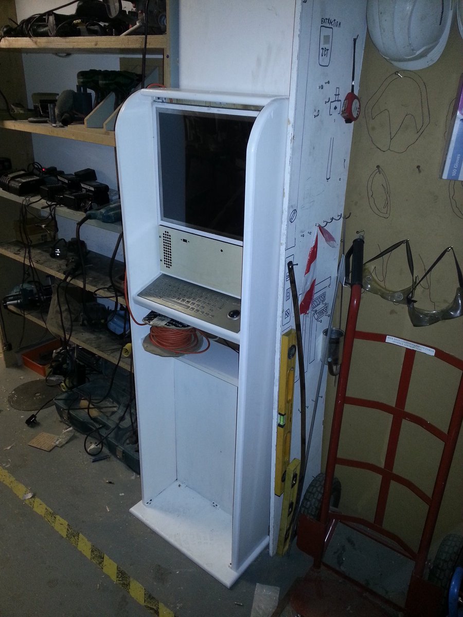 And the Haccess Point is now in the hackspace base…