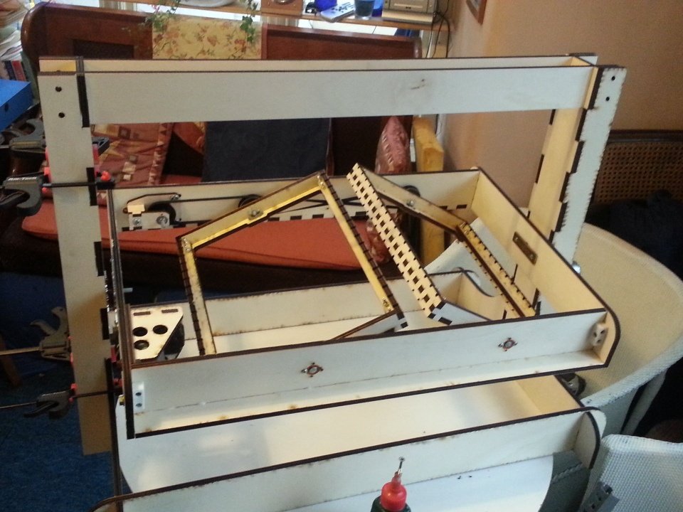 Gluing together. First outright mistake found. Als…