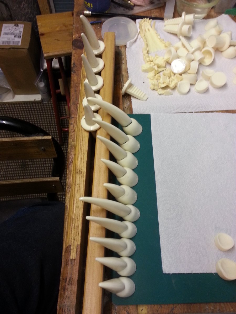 Oh, the initial fit-up of the claws on their new b…