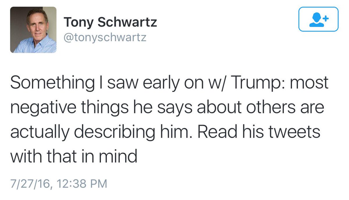 RT @ncroal: Former Trump ghostwriter on Wednesday;…