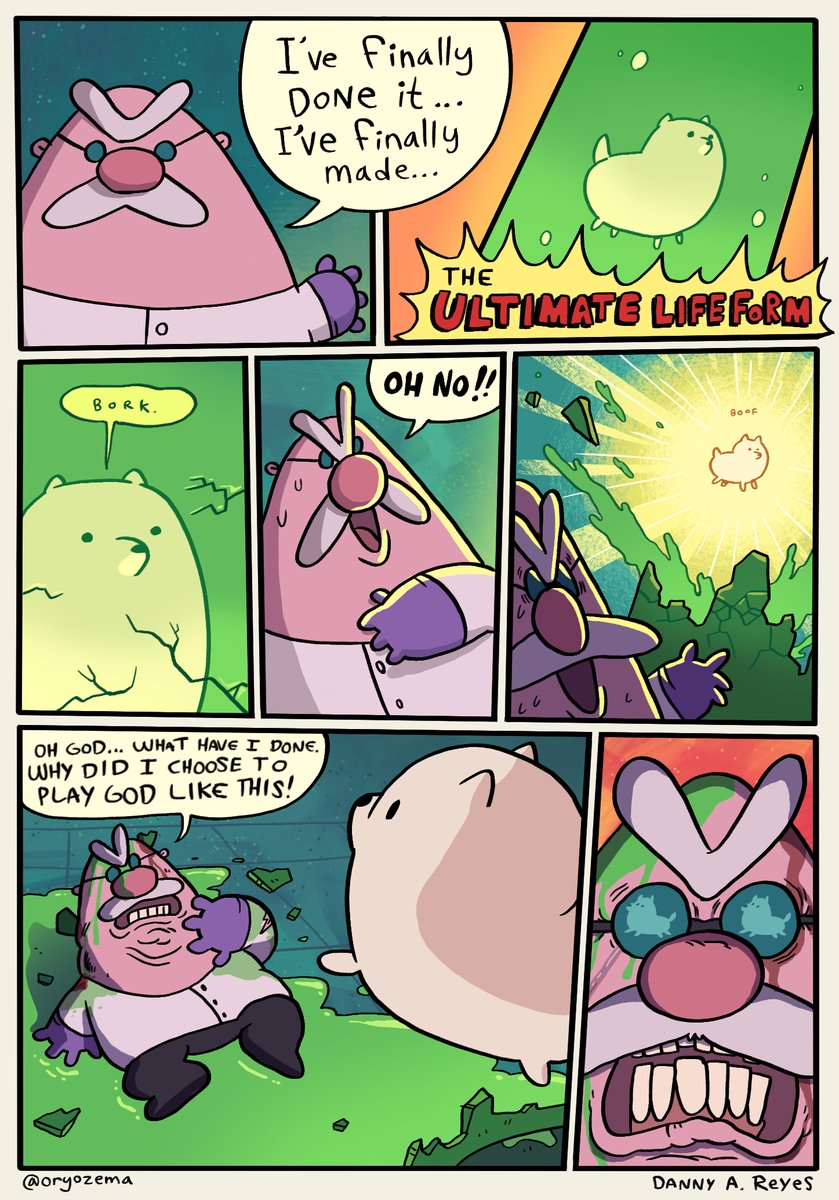 RT @oryozema: THE ULTIMATE LIFEFORM. https://t.co/…