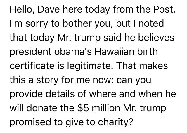 RT @Fahrenthold: Sent this to @realDonaldTrump spo…