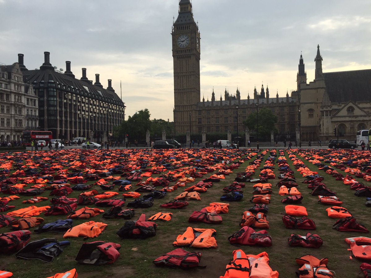 RT @BBCNormanS: Life jacket Graveyard to highlight…
