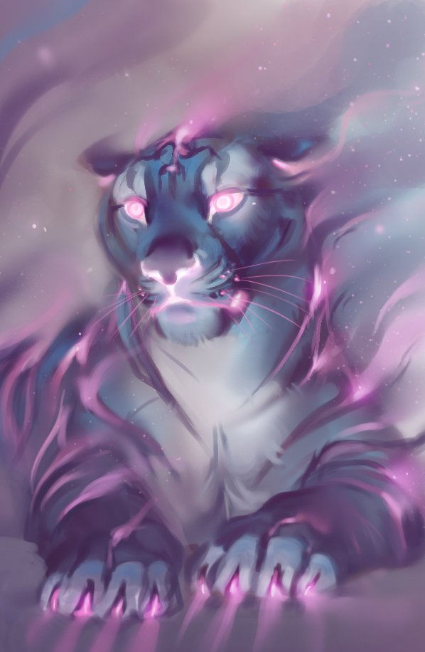 RT @CaraidArt: “Excuse me sir, my tiger appears to…