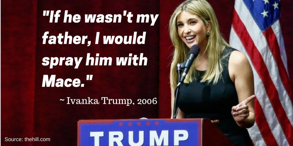RT @plussone: Ivanka Trump in ’06: “If he wasn’t m…